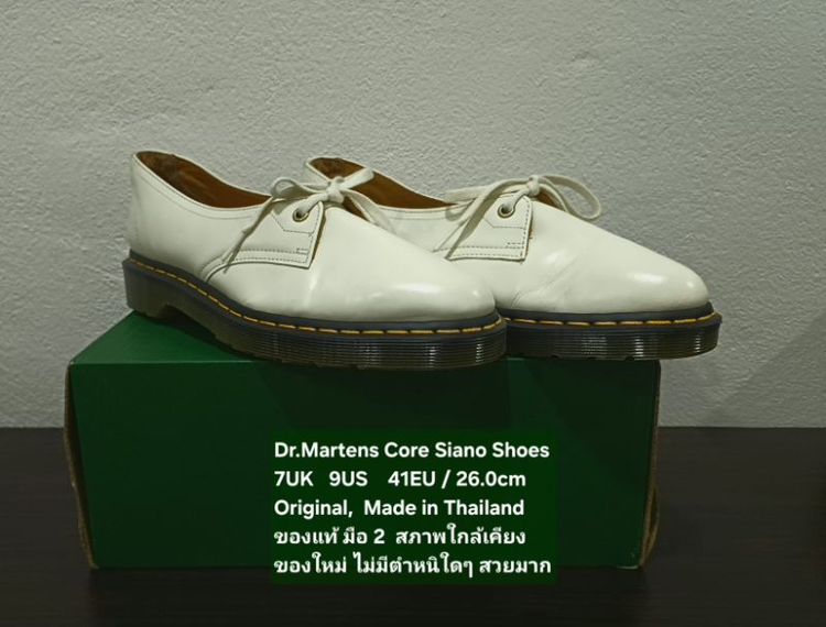 Dr.Martens Core Siana Shoes, Women's 7UK 9US 41EU/26.0cm Original Made in Thailand ของแท้ มือ 2 หนังแท้ พื้นเต็ม สภาพใกล้เคียงของใหม่ สวยมาก รูปที่ 4