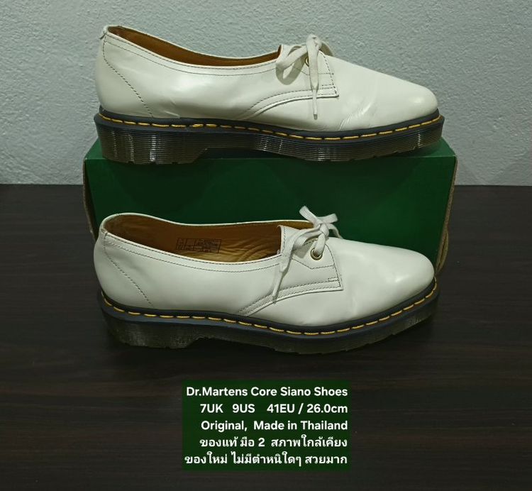 Dr.Martens Core Siana Shoes, Women's 7UK 9US 41EU/26.0cm Original Made in Thailand ของแท้ มือ 2 หนังแท้ พื้นเต็ม สภาพใกล้เคียงของใหม่ สวยมาก รูปที่ 15