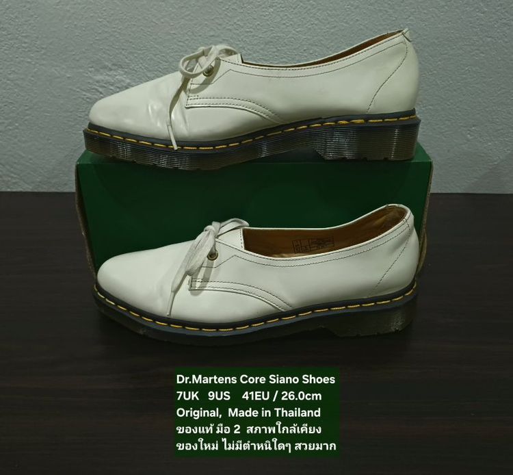 Dr.Martens Core Siana Shoes, Women's 7UK 9US 41EU/26.0cm Original Made in Thailand ของแท้ มือ 2 หนังแท้ พื้นเต็ม สภาพใกล้เคียงของใหม่ สวยมาก รูปที่ 16
