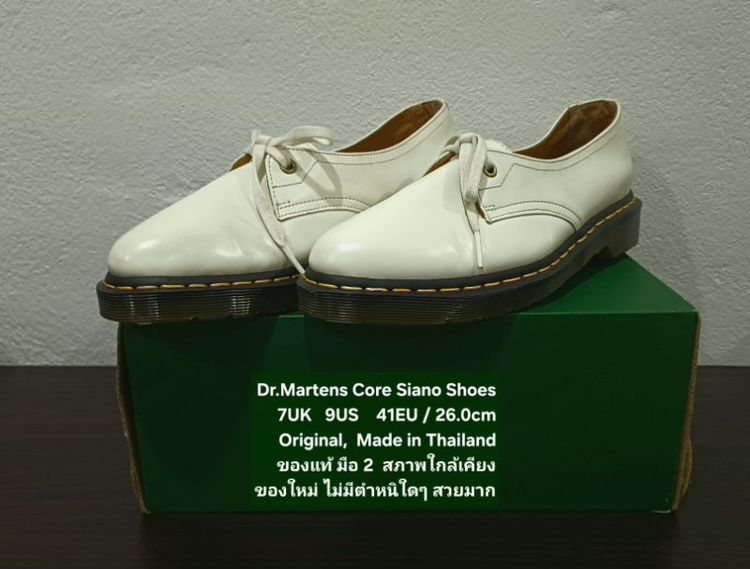 Dr.Martens Core Siana Shoes, Women's 7UK 9US 41EU/26.0cm Original Made in Thailand ของแท้ มือ 2 หนังแท้ พื้นเต็ม สภาพใกล้เคียงของใหม่ สวยมาก รูปที่ 5