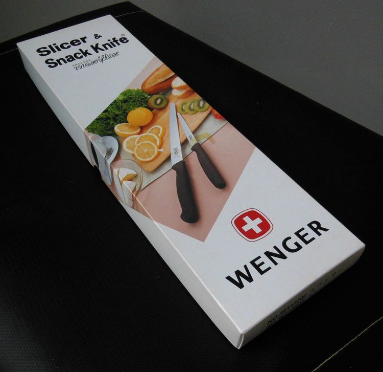 Wenger Slicer-Snack Knife Set  Swiss Made  ของใหม่ในกล่อง รูปที่ 3