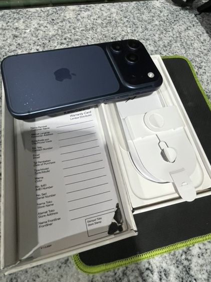 256 GB iPhone 17 Pro 256GB - Deep Blue - Like New with Box & Orj Charger