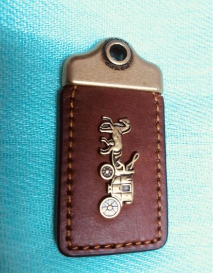 ของแท้  ป้ายแท็กหนังห้อยกระเป๋า COACH (Hangtag) รุ่นพิเศษจาก Coach 1941 งานช็อปหายากคระ รูปที่ 2
