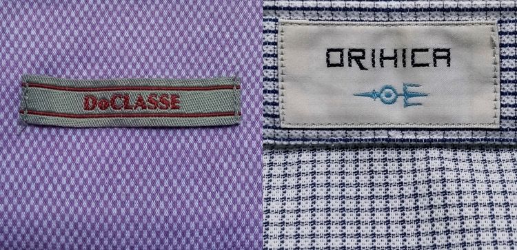 เชิ้ตแขนสั้น DoCLASSE + ORIHICA (ตัวละ 450 บาท)