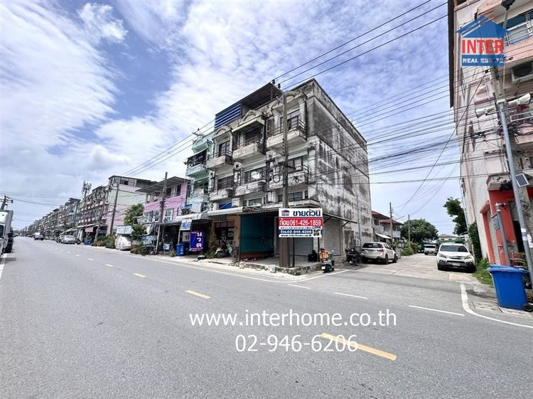 อาคารพาณิชย์ 4 ชั้น 20 ตร.ว. อาคารพาณิชย์ ซอยบางพลีพัฒนา ถนนบางนา-ตราด ถนนเทพารักษื บางเสาธง สมุทรปราการ
