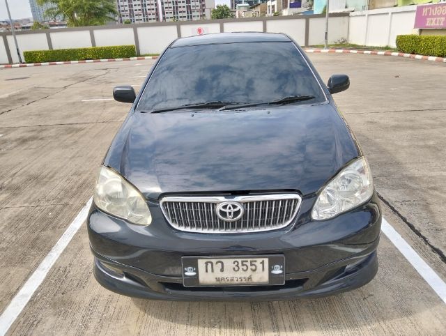 รถ Toyota Altis 1.8 E สี ดำ