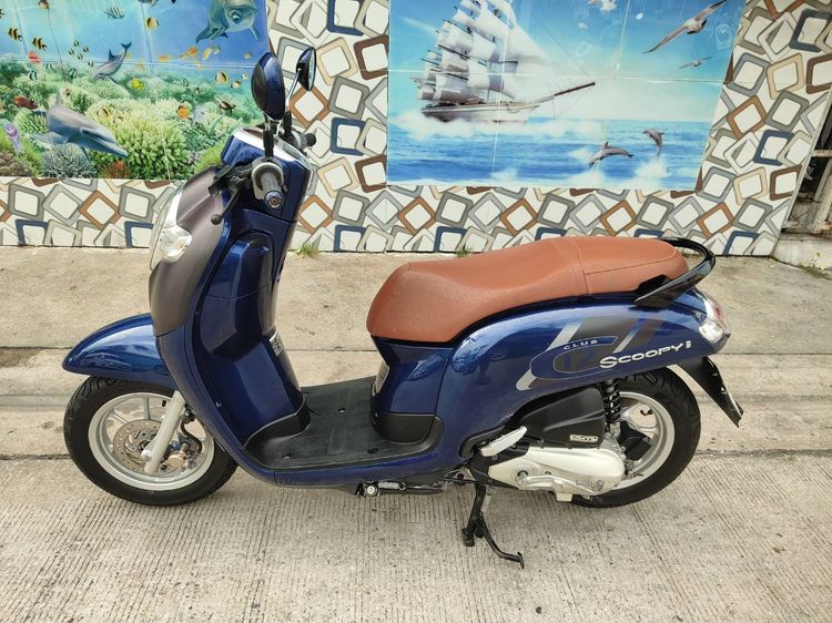 🛵ยังไงก็ขาย SCOOPY-i ปี 60 เครื่องดี สีสวย สตาร์ทมือ เล่มชุดโอนครบ+เปลี่ยนถ่ายน้ำมันเครื่องฟรี ส่งฟรี30 ก.ม รูปที่ 2