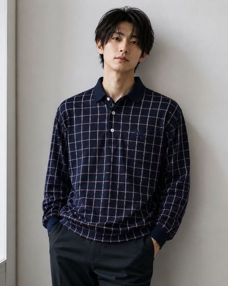 อื่นๆ L อื่นๆ 🔥 เสื้อโปโลแขนยาว Burberrys Vintage