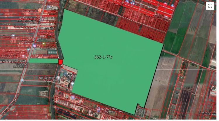 ขายที่ดินแปลงใหญ่ 545 ไร่ สีเขียว เขตลาดกระบัง กทม