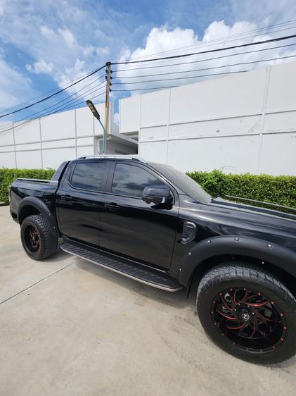 รถ Ford Ranger 2.0 Bi-Turbo 4WD Wildtrak สี ดำ