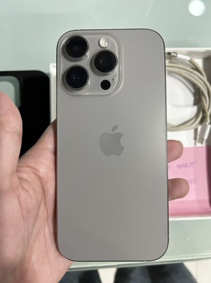ขาย IPhone16 Pro 256 สีเทา สภาพสวย ดูแลอย่างดี เจ้าของใช้งานเอง ติดฟิล์มด้านหน้าตลอด รูปที่ 8