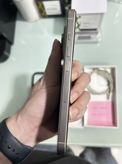 ขาย IPhone16 Pro 256 สีเทา สภาพสวย ดูแลอย่างดี เจ้าของใช้งานเอง ติดฟิล์มด้านหน้าตลอด รูปที่ 5
