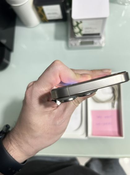 ขาย IPhone16 Pro 256 สีเทา สภาพสวย ดูแลอย่างดี เจ้าของใช้งานเอง ติดฟิล์มด้านหน้าตลอด รูปที่ 4