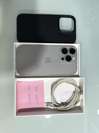 ขาย IPhone16 Pro 256 สีเทา สภาพสวย ดูแลอย่างดี เจ้าของใช้งานเอง ติดฟิล์มด้านหน้าตลอด รูปที่ 2