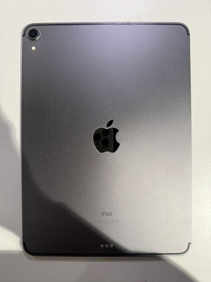 ipad pro 11นิ้ว 2018 256gb wifi cellular ใส่ซิม สีspacegrayสภาพใหม่