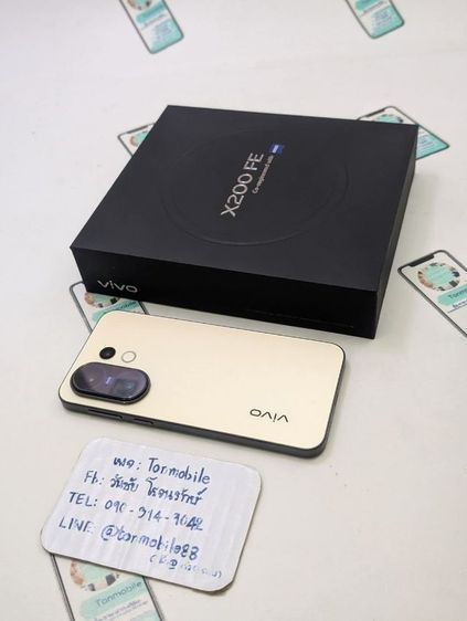 ขาย เทิร์น Vivo X200 Fe ศูนย์ไทย สภาพใหม่เอี่ยม อุปกรณ์ครบยกกล่อง ประกันยาว ถึงปี 70 เพียง 14,590 บาท ครับ  รูปที่ 2