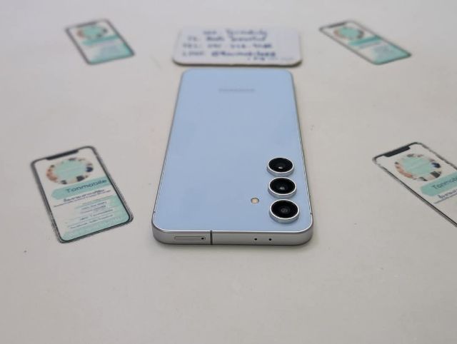 ขาย เทิร์น Samsung Galaxy S24 Fe Ram 8 Rom 128 ศูนย์ไทย สภาพใหม่เอี่ยม มีตัวเครื่องอย่างเดียว และสายชาร์จ ไม่มีกล่อง เพียง 8,590 บาท ครับ 
 รูปที่ 7