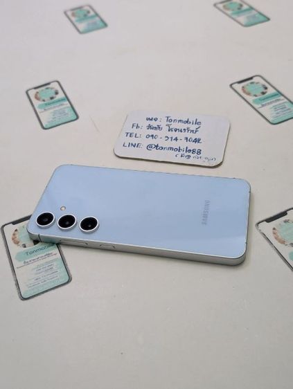 ขาย เทิร์น Samsung Galaxy S24 Fe Ram 8 Rom 128 ศูนย์ไทย สภาพใหม่เอี่ยม มีตัวเครื่องอย่างเดียว และสายชาร์จ ไม่มีกล่อง เพียง 8,590 บาท ครับ 
 รูปที่ 4