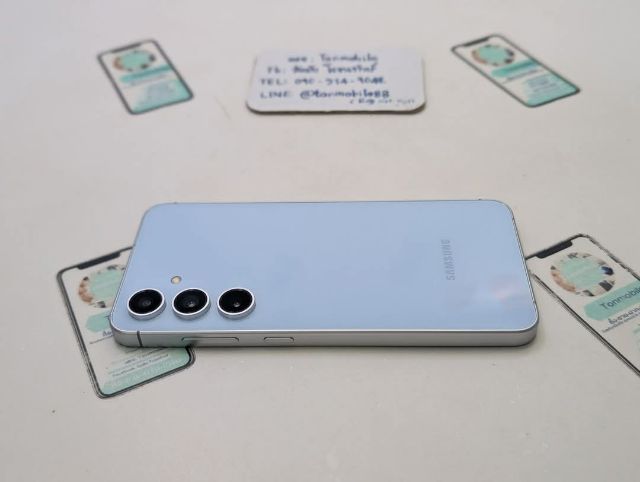 ขาย เทิร์น Samsung Galaxy S24 Fe Ram 8 Rom 128 ศูนย์ไทย สภาพใหม่เอี่ยม มีตัวเครื่องอย่างเดียว และสายชาร์จ ไม่มีกล่อง เพียง 8,590 บาท ครับ 
 รูปที่ 3