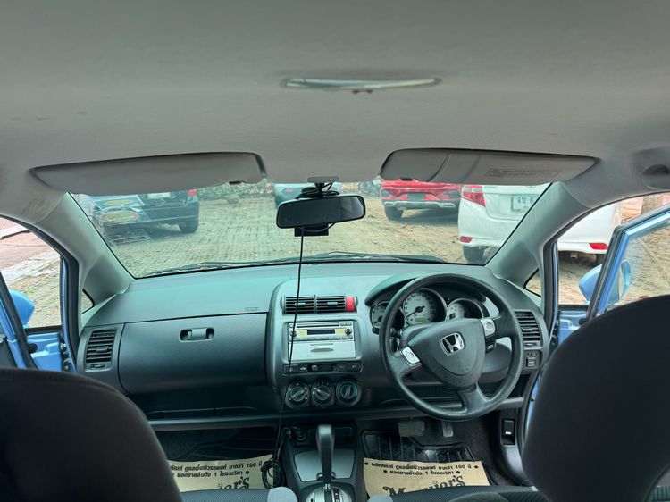 Honda Jazz 2004 1.5 E i-DSi Sedan เบนซิน ไม่ติดแก๊ส เกียร์อัตโนมัติ ฟ้า รูปที่ 4