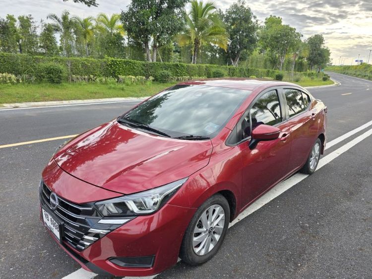 Nissan Almera 2023 1.0 EL Sedan เบนซิน ไม่ติดแก๊ส เกียร์อัตโนมัติ แดง