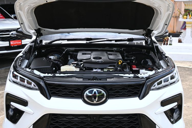 Toyota Fortuner 2022 2.8 GR Sport 4WD Utility-car ดีเซล ไม่ติดแก๊ส เกียร์อัตโนมัติ ขาว รูปที่ 3