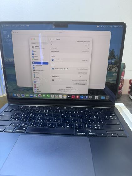 ขาย MacBook Air M2 ram8 rom 256g ครบกล่อง หมดประกัน 15-05-70 สุขภาพแบต 90 รอบชาร์จ102 ครบกล่อง นัดรับกทม ไม่มีรอย ไม่มีตำหนิ ใช้งานปกติ รูปที่ 15