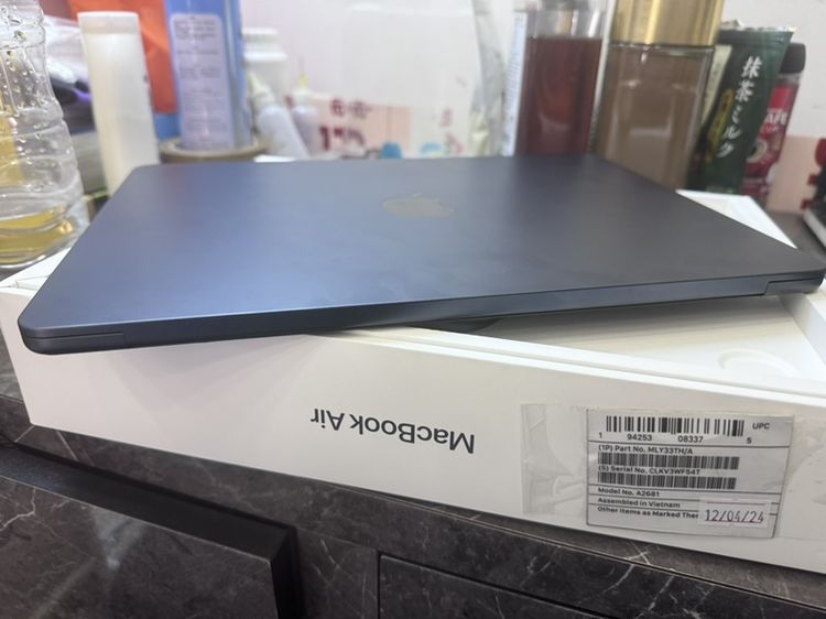 ขาย MacBook Air M2 ram8 rom 256g ครบกล่อง หมดประกัน 15-05-70 สุขภาพแบต 90 รอบชาร์จ102 ครบกล่อง นัดรับกทม ไม่มีรอย ไม่มีตำหนิ ใช้งานปกติ รูปที่ 7