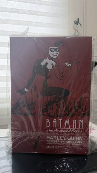 (ของแท้) Bearbrick Harley Quinn Batman Animated Series version 400%+100％ แบร์บริค พร้อมส่ง Be@rbrick by Medicom Toy รูปที่ 2
