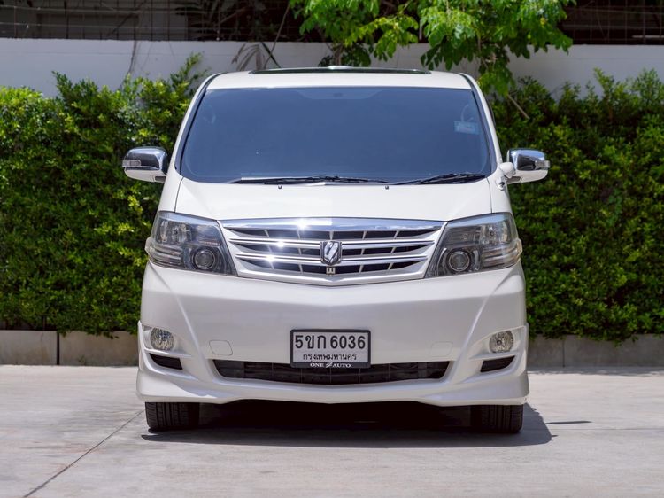 Toyota Alphard 2010 3.0 V6 Utility-car เบนซิน ไม่ติดแก๊ส เกียร์อัตโนมัติ ขาว รูปที่ 2