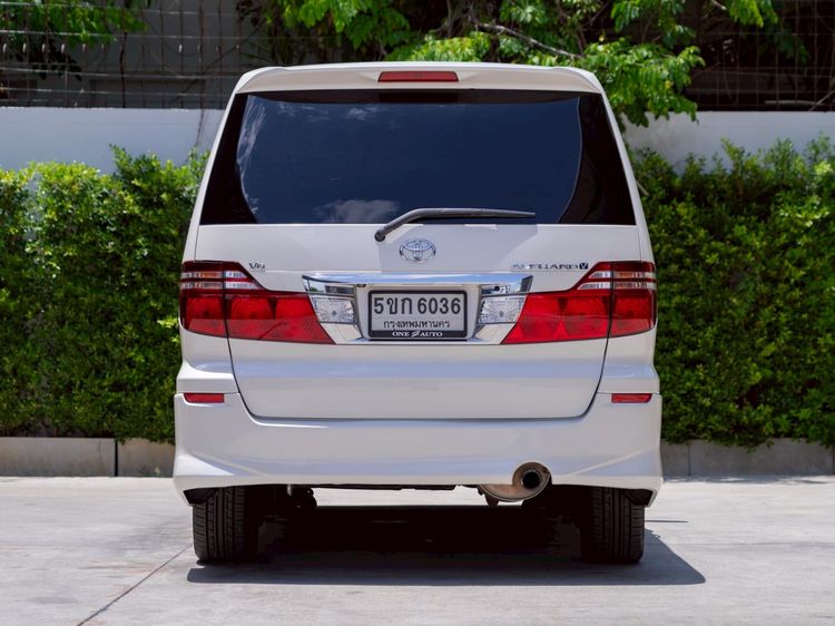 Toyota Alphard 2010 3.0 V6 Utility-car เบนซิน ไม่ติดแก๊ส เกียร์อัตโนมัติ ขาว รูปที่ 4