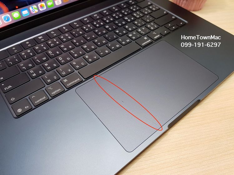 MacbookAir (Retina15-inch, 2025) M4 10-Core CPU 10-Core GPU SSD 512Gb Ram 24Gb สี Midnight ครบกล่อง ราคาน่าโดน รูปที่ 10