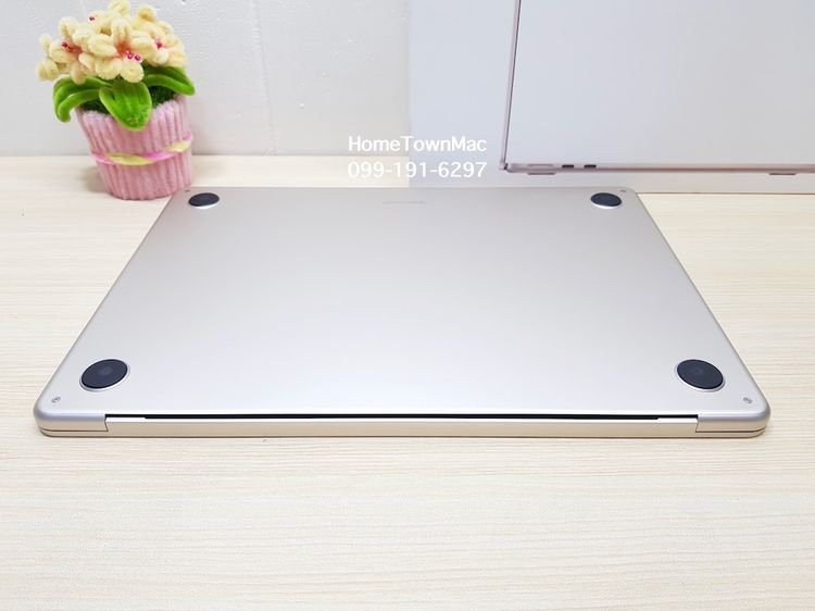 MacbookAir (Retina13-inch, 2025) M4 10-Core CPU 8-Core GPU SSD 256Gb Ram 16Gb สี Starlight ครบกล่อง ใช้น้อย แบต100 มีประกัน รูปที่ 9