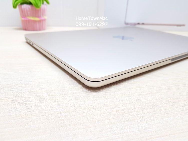 MacbookAir (Retina13-inch, 2025) M4 10-Core CPU 8-Core GPU SSD 256Gb Ram 16Gb สี Starlight ครบกล่อง ใช้น้อย แบต100 มีประกัน รูปที่ 4