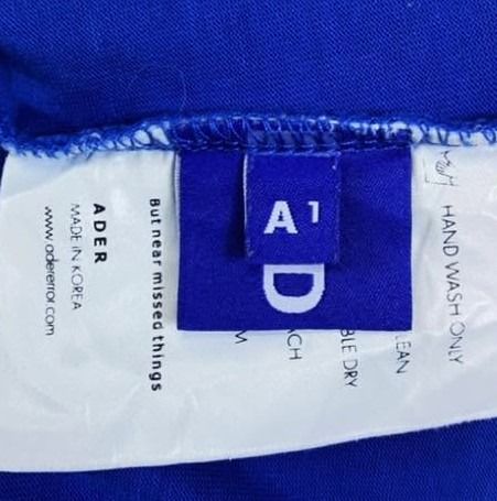 ADER ERROR Classic Signature T Shirt รูปที่ 5