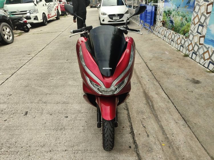 🛵ยังไงก็ขาย PCX 150 ปี 61 เครื่องดี สีสวย สตาร์ทมือ กุญแจรีโมท เล่มชุดโอนครบ+เปลี่ยนถ่ายน้ำมันเครื่องฟรี ส่งฟรี30 ก.ม รูปที่ 4