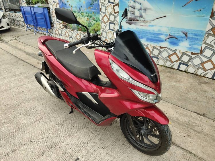🛵ยังไงก็ขาย PCX 150 ปี 61 เครื่องดี สีสวย สตาร์ทมือ กุญแจรีโมท เล่มชุดโอนครบ+เปลี่ยนถ่ายน้ำมันเครื่องฟรี ส่งฟรี30 ก.ม รูปที่ 5
