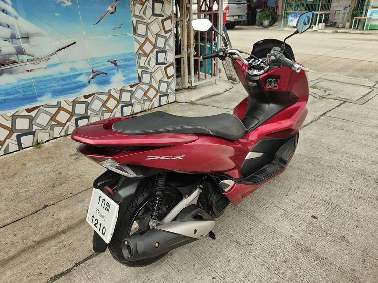 🛵ยังไงก็ขาย PCX 150 ปี 61 เครื่องดี สีสวย สตาร์ทมือ กุญแจรีโมท เล่มชุดโอนครบ+เปลี่ยนถ่ายน้ำมันเครื่องฟรี ส่งฟรี30 ก.ม รูปที่ 8