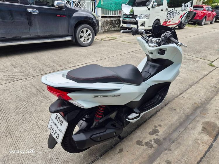 🛵ยังไงก็ขาย PCX 150 ปี 57 เครื่องดี สีสวย สตาร์ทมือ กุญแจรีโมท เล่มชุดโอนครบ+เปลี่ยนถ่ายน้ำมันเครื่องฟรี ส่งฟรี30 ก.ม รูปที่ 8