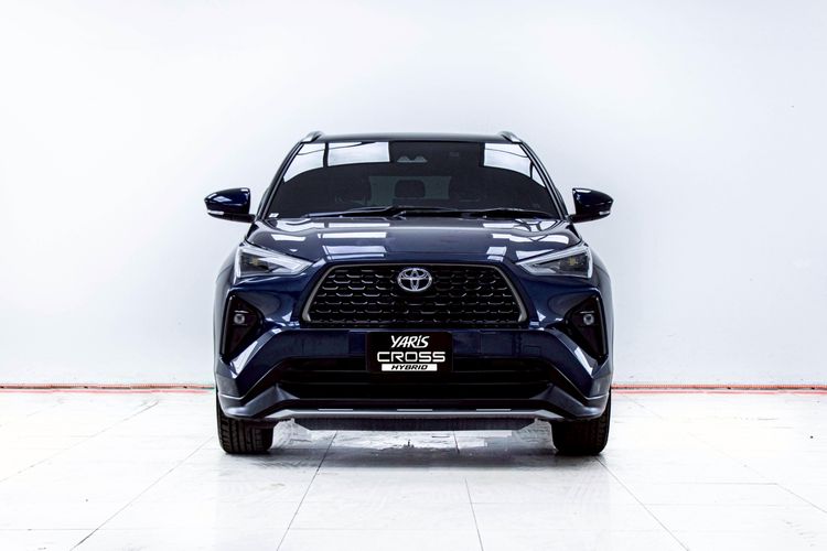 Toyota Yaris Cross 2024 1.5 HEV Premium Utility-car ไฮบริด ไม่ติดแก๊ส เกียร์อัตโนมัติ น้ำเงิน รูปที่ 4