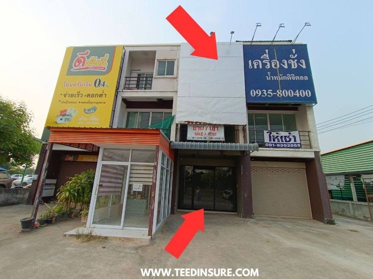 ขายด่วนตึกอาคารพาณิชย์ 1 คูหา 3 ชั้น ติดถนนมิตรภาพ ต.โคกกรวด นครราชสีมา