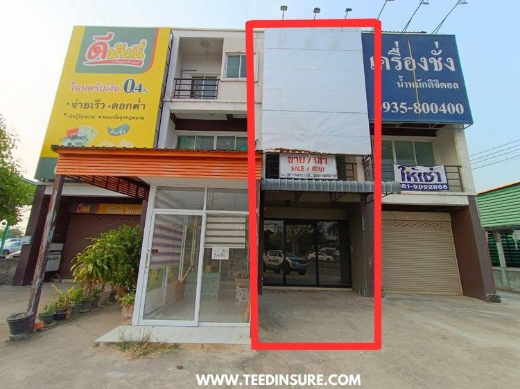 ให้เช่า ตึกอาคารพาณิชย์ 1 คูหา 3 ชั้น ติดถนนมิตรภาพ ต.โคกกรวด นครราชสีมา รูปที่ 2