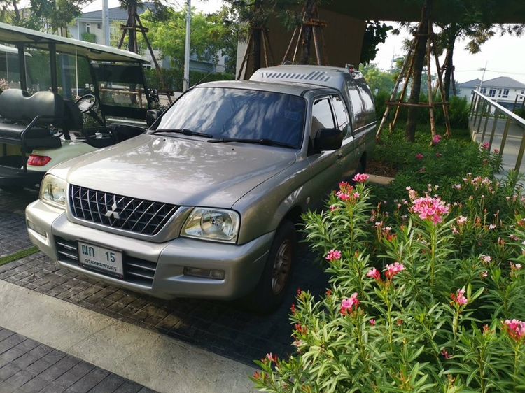 Mitsubishi Space Wagon 2003 2.4 GT Pickup ดีเซล ไม่ติดแก๊ส เกียร์ธรรมดา บรอนซ์เงิน รูปที่ 3