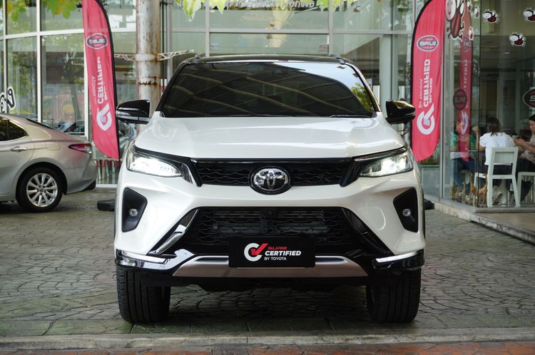 Toyota Fortuner 2025 2.4 Leader V 4WD Utility-car ดีเซล ไม่ติดแก๊ส เกียร์อัตโนมัติ ขาว รูปที่ 2