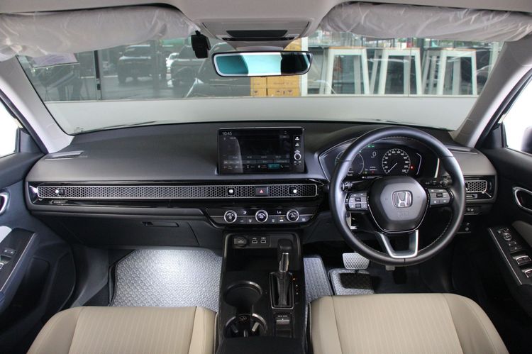 Honda Civic 2023 2.0 eHEV EL+ Sedan ไฮบริด เกียร์อัตโนมัติ ดำ รูปที่ 3