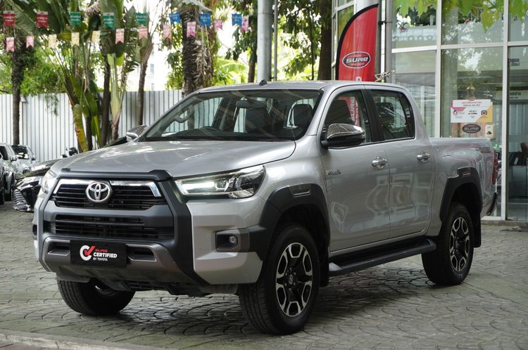 Toyota Hilux Revo 2025 2.4 Prerunner Mid Pickup ดีเซล ไม่ติดแก๊ส เกียร์อัตโนมัติ เทา รูปที่ 3