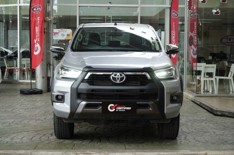 Toyota Hilux Revo 2025 2.4 Prerunner Mid Pickup ดีเซล ไม่ติดแก๊ส เกียร์อัตโนมัติ เทา รูปที่ 2