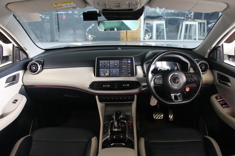 MG HS 2021 PHEV 1.5 SUV AT Utility-car ไฮบริด เกียร์อัตโนมัติ ขาว รูปที่ 3