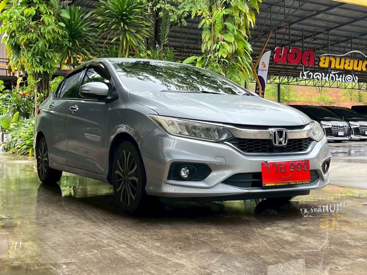 Honda City 2019 1.5 Sv i-VTEC Sedan เบนซิน ไม่ติดแก๊ส เกียร์อัตโนมัติ บรอนซ์เงิน รูปที่ 3