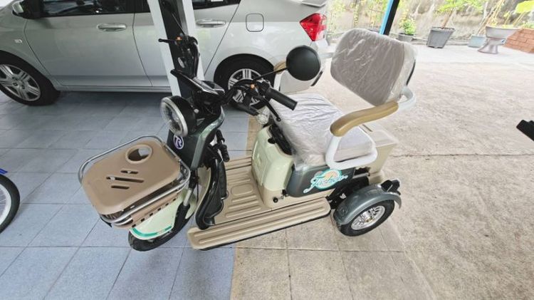 รถสามล้อไฟฟ้า RT Bike  รุ่น EV822 สีเขียว สภาพมือ 1 ยังไม่ได้ใช้งาน รูปที่ 2